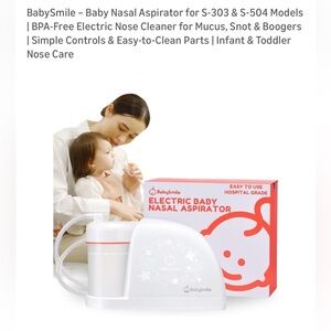 New BabySmile Electric Baby Nasal Aspirator